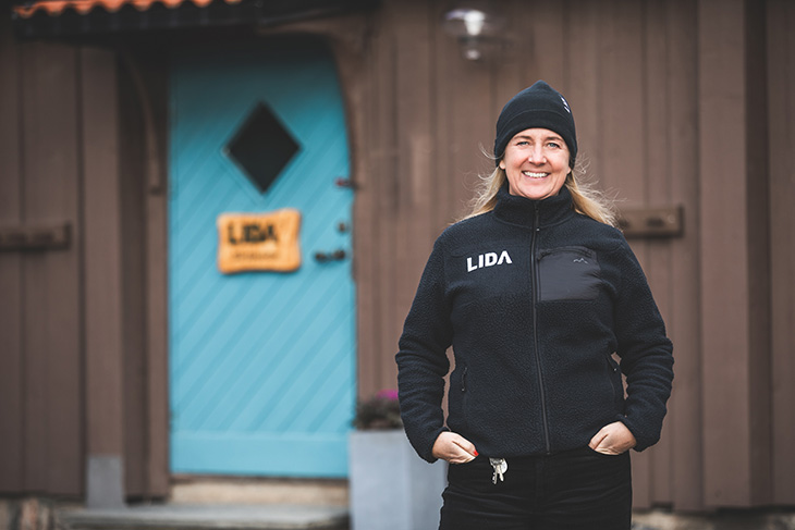 Sandra Lövgren, ny platschef på Lida Friluftsgård
